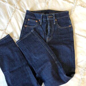 J Crew Curvy Vintage Straight Jean High Waist - Size 25